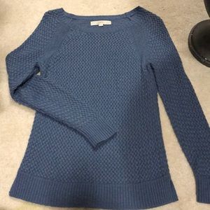 Loft blue knitted sweater